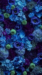 So Pretty Blue Flower Wallpaper Flower Wallpaper Flower Aesthetic