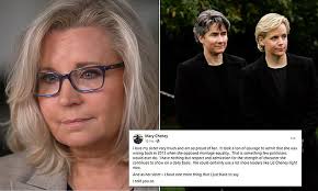 Mary Cheney says she is 'proud' of sister Liz for admitting she was wrong  to oppose gay marriage