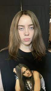 She dyed her bio hair in brown color instead of using a brown wig. Billie For The Xanny Music Video Billie Billie Eilish Brown Hair