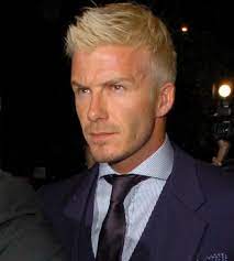 Blonde And Still Beautiful Beckham David Beckham Hairstyle Blonde Guys Mens Hairstyles