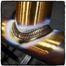 Brass To Brass Follow Us Welderzworld Photo By Theonezim Welderzworld Weld Smaw Fabshop Tig Fab101 F Welding Art Welding Design Tig Welding Aluminum