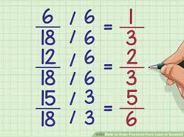 3 Ways To Order Fractions From Least To Greatest Wikihow