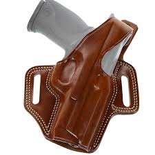 Galco Fletch High Ride Belt Slide Holster Fits Glock 43 43x Right Hand Leather Tan