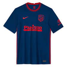 Dort unterschrieb er einen fünfjahresvertrag. Nike Atletico Madrid Herren Auswarts Trikot 2020 21 Dunkelblau Rot Fussball Shop
