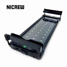 The light has a white and blue channels which can be adjusted separately. Nicrew 30 82cm 100 240v Aquarium Led Lighting Fish Tank Light Lamp With Extendable Brackets White And Blue Leds Fit For Aquarium Fish Tank Light Aquarium Aquariumfish Aquarium Led Aliexpress