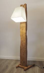 Knowing the difference between distressed wood and hand scraped wood floors will be a big difference when designing your space. Reclaimed Wood Floor Lamp Praba Large Rustic House Cornwall