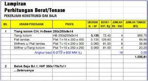 Maybe you would like to learn more about one of these? Cara Menghitung Tonase Baja Konstruksi Dak Jasa Arsitektur Dan Konstruksi Baja