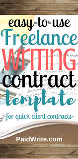 The 7-Step Customizable Freelance Writing Contract Template