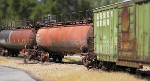 Gatx Tank Train The Rust Bucket Winner 2015 Weathered By Jeff Witney Model Railways The Weathering Shop Model Train Sets Model Trains Model Railroad
