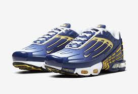 Nike Air Max Plus 3 Deep Royal Topaz Gold Cw1417 400 Release Date In 2020 Nike Air Max Plus Nike Air Max Nike Air