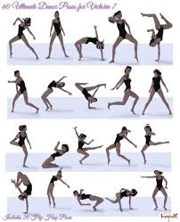 60 Ultimate Dance Poses For Victoria 7 3d Models For Poser And Daz Studio Dance Poses Studio Poses Poses