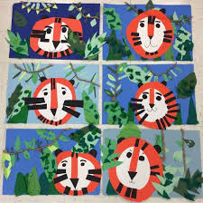 Summer Enrichment 2017 Animals In Art Grades 2 3 For More Information Please Follow Me On In Kindergarten Art Elementary Art Projects Kindergarten Art Projects