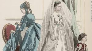 The dresses could even be. The White Wedding Dress Its History And Meaning Cnn Style