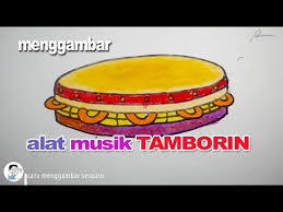 Selain itu, tamborin juga masih satu kerabat dengan angklung dan juga marakas apabila dilihat dari cara memainkannya. Cara Menggambar Tamborin Alat Musik Youtube