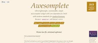 Best Jquery Autocomplete Plugins For Developers Plugins Jquery Development