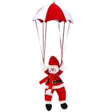 Spiral chandeliers ceiling hanging crystal lamp for home stair bedroom decor led. Home Garden Details About Christmas Decoration Hanging Pendant Santa Claus Ceiling Decor Parachute Doll Holiday Seasonal Decor