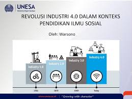 Menghadapi revolusi industri 4.0 tentu bukan hal mudah. Revolusi Industri 4 0 Dalam Konteks Pendidikan Ilmu Sosial Ppt Download