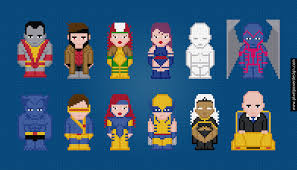 I think winter is the perfect time for doing needlework. X Men Cross Stitch Pattern