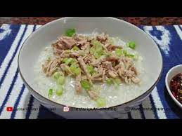 Resep Bubur Ayam Cuma 2 Bahan 3 Bumbu Ala China Youtube Food Cooking Food And Drink