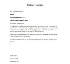 Resultado De Imagen Para Como Hacer Una Carta De Renuncia Carta De Renuncia Formato De Carta Formato De Carta De Renuncia