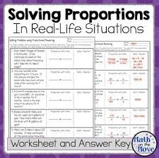 This Worksheet Has Five Real World Problems That Can Be Solved By Setting Up A Proportion A Secti Word Problem Worksheets Word Problems Proportional Reasoning