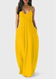 Ginger Open Back Spaghetti Strap Maxi Dress Fashion Maxi Dress Dresses