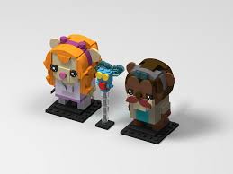 LEGO MOC Rescue Rangers Brickheadz: Gadget, Monterery Jack and Zipper by  princessnix | Rebrickable - Build with LEGO