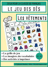 Jdd Les Vetements Mondolinguo Francais Jeux Fle Jeux De Vocabulaire Fle