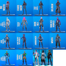 New fortnite halloween skins chaos agent and final reckoning pack gameplay live stream with typical gamer! These Are A List Of The New Halloween Skins Styles That Leaked Came Out In The New Update Fortnitefashion