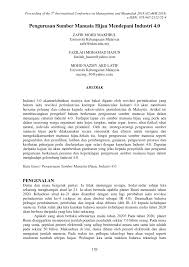 Berdasarkan byars & rue (2006). Pdf Pengurusan Sumber Manusia Hijau Mendepani Industri 4 0