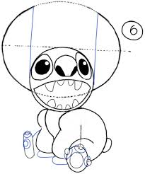 How to draw lilo and stitch. How To Draw Stitch From Lilo And Stitch With Easy Steps Drawing Tutorial How To Draw Step By Step Drawing Tutorials