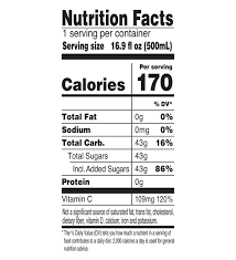 how many calories in sweet tea