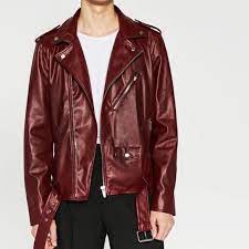 Bnwt Zara Men Faux Leather Jacket Leather Jacket Zara Man Faux Leather Jackets