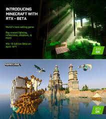 Minecraft With Rtx Ray Tracing Starts This Week In 2020 Minecraft Graphic Card World S Best