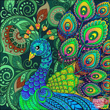 From The Happy Color App I Live This One Mandala Design Art Colorful Art Art Drawings Simple