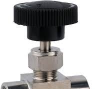 Valve à aiguille résistante, acier inoxydable 304, fil intérieur  traversant, longue durée de vie (1/2) : Amazon.fr: Commerce, Industrie et  Science