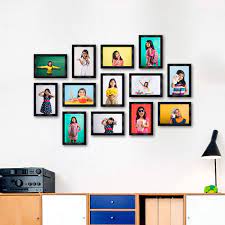 اطارات الصور الشخصية من بريستو مع صور لتزيين الجدار : Amazon.ae: المنزل