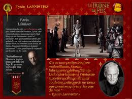 20 Maisons Suzeraines Lannister Tywin Lannister Cersei Lanniste