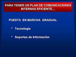 Resultado de imagen de tecnologia y plan de comunicaciÃ³n interna