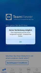 keine verbindung moglich teamviewer support