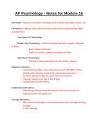 Copy of AP Psychology - Notes for Module 77 - AP Psychology ...