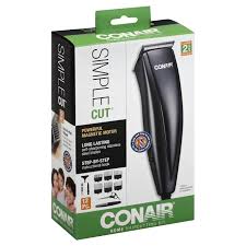 Easy and convenient to use at home, the razor comb features 2 edges and a regular comb on the other end. Conair Simple Cut 12 Piece Haircut Kit Shop Shaving Hair Removal At H E B