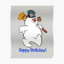 Christmas Frosty The Snowman Tapestry By Popculturewow Redbubble Frosty the snowman says happy birthday! christmas frosty the snowman tapestry by popculturewow redbubble