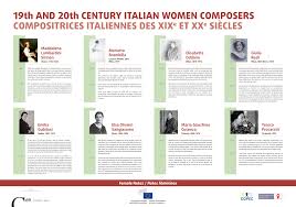 Les se penchant sur différents styles de musique, elle apporte une touche originale aux créations de surkalén en exploitant toute la. Media Library 7 19th And 20th Century Italian Women Composers Jpg European Economic And Social Committee