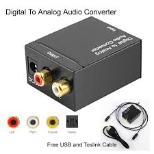 This is an output line that sends digitised audio data to a digital amplifier. Digital To Analog Audio Optical Spdif Coaxial To Rca R L Audio Converter Adapter Shopee Malaysia