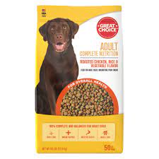 Save 15% on entire purchase code: Great Choice Complete Nutrition Adult Dog Food Chicken Dog Dry Food Petsmart