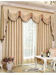 Baltic Jacquard Beige Floral Waterfall And Swag Valance And Sheers And Chenille Curtains Custom Curtains Living Room Luxury Curtains Fancy Curtains