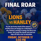 Final Roar: Lions Close the Season at Home event image