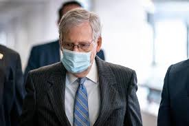 20, 2020, show purple bruising on the senate majority leader's lips and hands. Is Mitch Mcconnell Ill The Internet Has Theories About His Discolored Hands