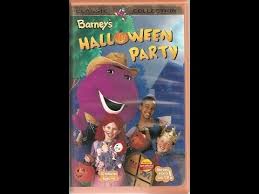 Barney in concert custom theme backyard gang version. Vhs Halloween
